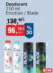 EMOTİON/BLADE DEODORANT 150 ML EMOTİON/BLADE DEODORANT 150 ML